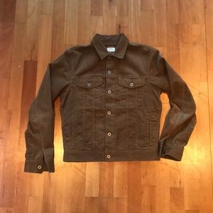 Jcrew Corduroy Trucker Jacket Brown 